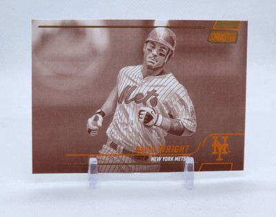 2022 Topps Stadium Club DAVID WRIGHT Sepia METS #64