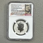 2018-S Silver Kennedy Half Dollar Reverse Proof 50C NGC PF69