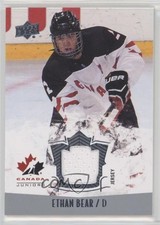 2015 Upper Deck Team Canada Juniors Jersey Ethan Bear #121 6kn