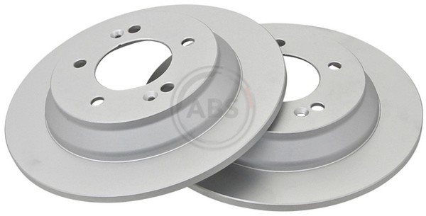 2X A.B.S. Bremsscheibe Beschichtet 18397 FüR Carens Hyundai Kona OS KIA OSE OSI-image