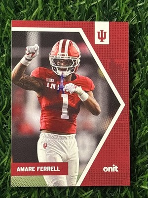 2025 ONIT Indiana Hoosiers - Amare Ferrell #B-5 Rookie RC