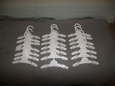 21 hangers for 18'' doll clothes dress hangers 7 1/2".