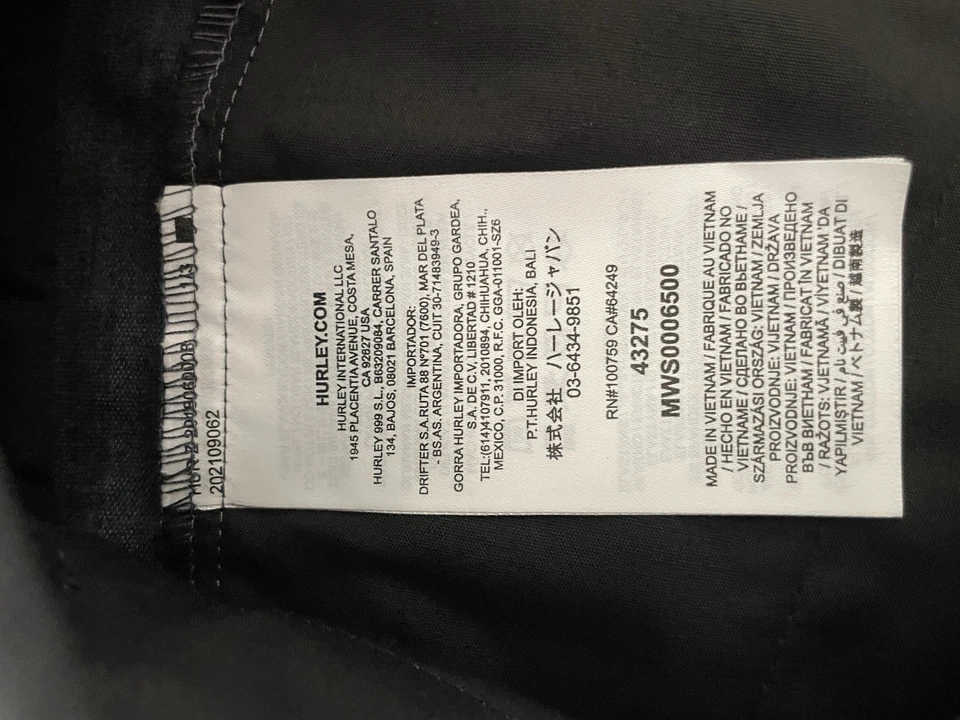 Shorts Hurley Size 30 New - Imagen 4 de 4