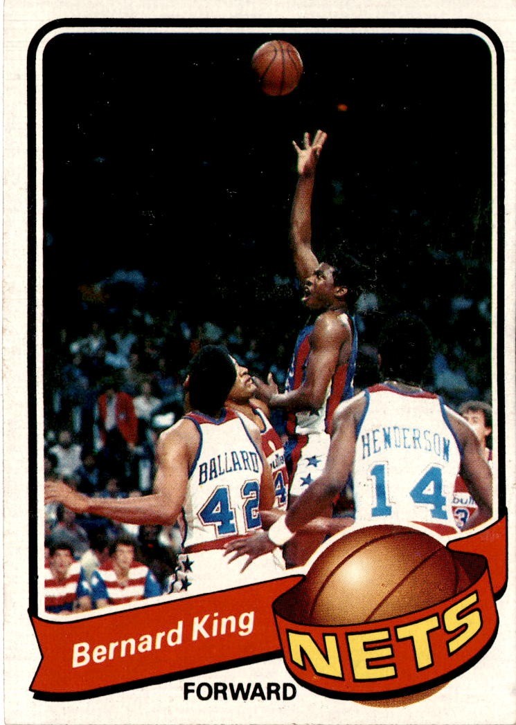 1979-80 Topps #14 Bernard King New Jersey Nets
