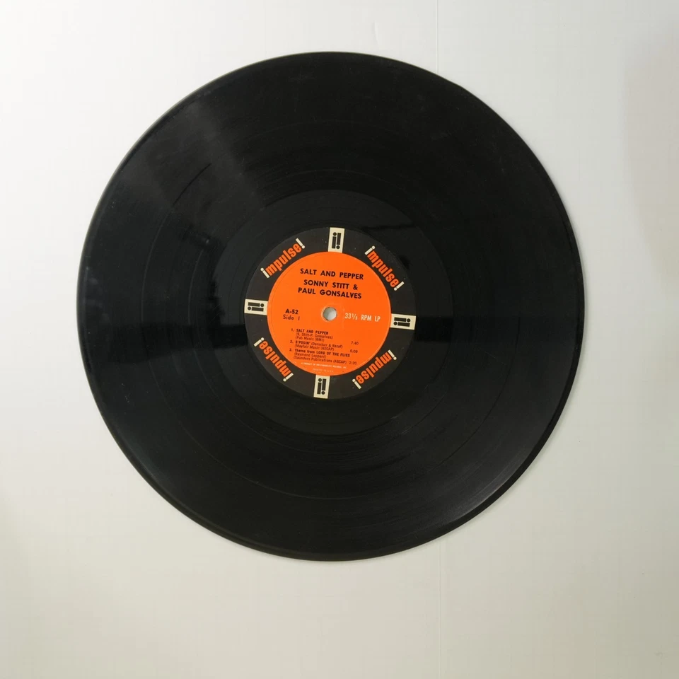 Salt and Pepper – Sonny Stitt & Paul Gonsalves (Impulse! A-52, Mono, 1963) Vinyl - Image 3 of 4