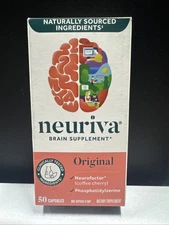 Neuriva Original Brain Supplement Naturally Sourced 50 Capsules Exp.03/2026+