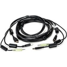 Vertiv - CBL0111 - Vertiv Avocent USB Keyboard and Mouse, HDMI and Audio Cable,