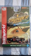 Auto World Thunderjet Ultra-G 1962 Chevy Bel Air 61 HO Slot Car Thunder Road Blk