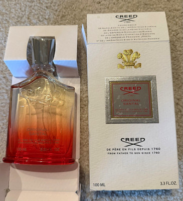 Creed Original Santal Eau de Parfum Spray 3.3 fl oz Regular Size Sandalwood