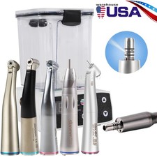 Dental LED Electric Micro Motor Brushless Motor / 1:1 1:5 Fiber Optic Handpiece