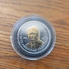 Comemorite Coin 1985 Ronald Reagan .999 silver /24K Gold