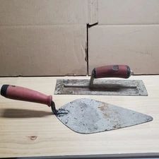 Marshalltown Trowels Lot Used 2 Pieces