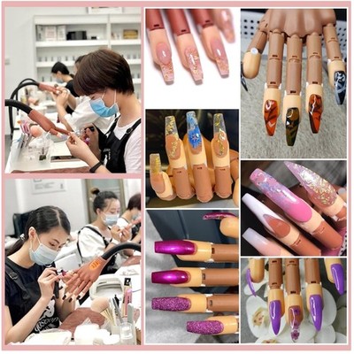 Acrylic Nail Practice Hand Set