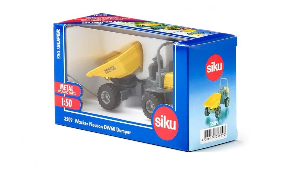 SIKU Wacker Neuson DW60 Dumper (3509) Fahrzeug Maßstab 1:50 NEU & OVP*** - Bild 2 von 2