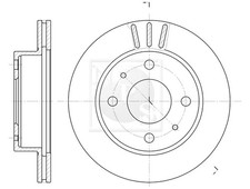 Disque de frein Subaru LIBERO