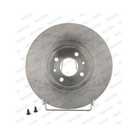 2 Bremsscheibe Ferodo DDF1124 Premier FüR Renault, Vorderachse