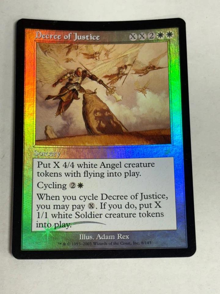 ***FOIL Decree of Justice*** MTG Scourge Magic NM - Image 2 of 3