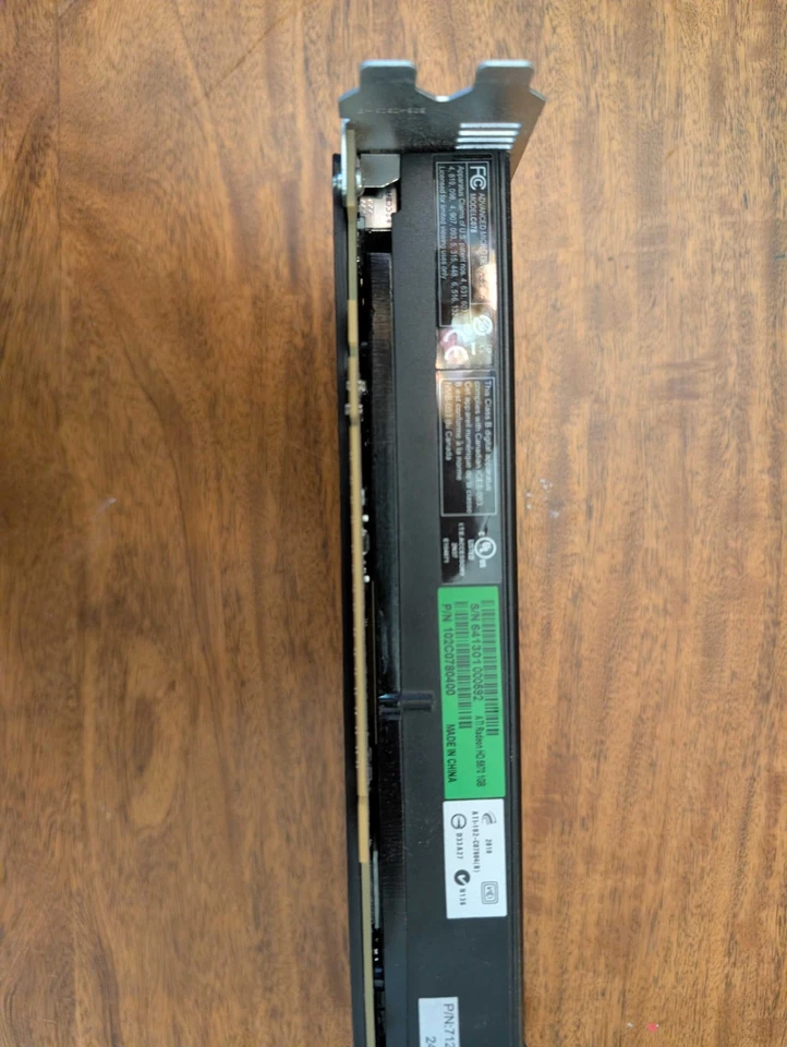 Apple ATI Radeon HD 5870 1GB GDDR5 SDRAM PCI Express x16 Graphic... - Image 2 of 3