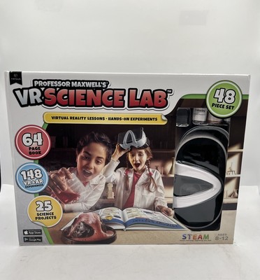 Professor Maxwell's VR Science Lab Virtual Reality Lessons Open Box ( Complete)