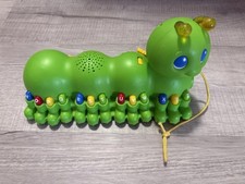 Leap Frog Alphabet Pal Caterpillar Green 4 Learning Modes 2007 19106 Working