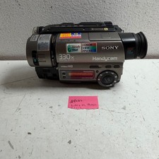 Sony Handycam CCD-TR716 Gray 330x Digital Zoom Video Hi8 Camcorder - For Parts