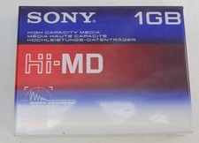 New Sealed Sony Disc 1 GB HI-MD HMD1G Blank Recordable MiniDisc Walkman