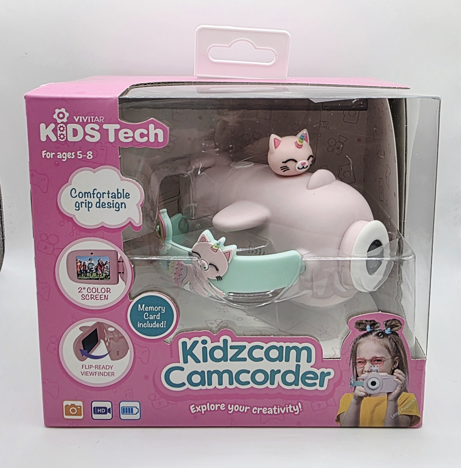 For Kids With Memory Card New In Box.