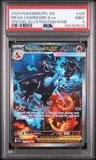2025 POKEMON PFL EN-PHANTASMAL FLAMES #125 MEGA CHARIZARD X EX PSA 9 on eBay