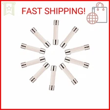 BOJACK Microwave Fuse 20AL250V 6x30mm 20A 250V Slow-Blow Ceramic Fuses 20 amp 25