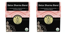 Buddha Teas Organic Detox Dharma Blend 18 bags (2 PACK)