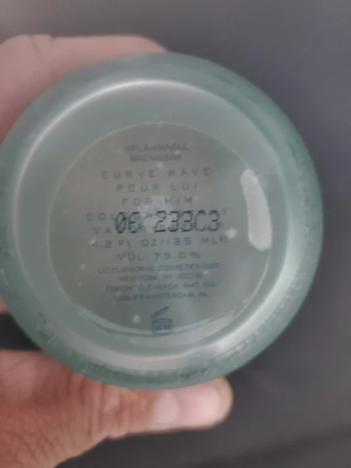 Colônia masculina Liz Claiborne Curve Wave 4,2 oz - Imagem 2 de 2