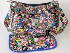 Jujube x Tokidoki Diaper Bag Shoulder Cactus Moofia Unicorno Pre Owned w Mat