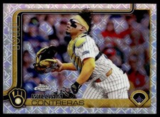 2025 Topps Chrome Logofractor Edition #25 William Contreras