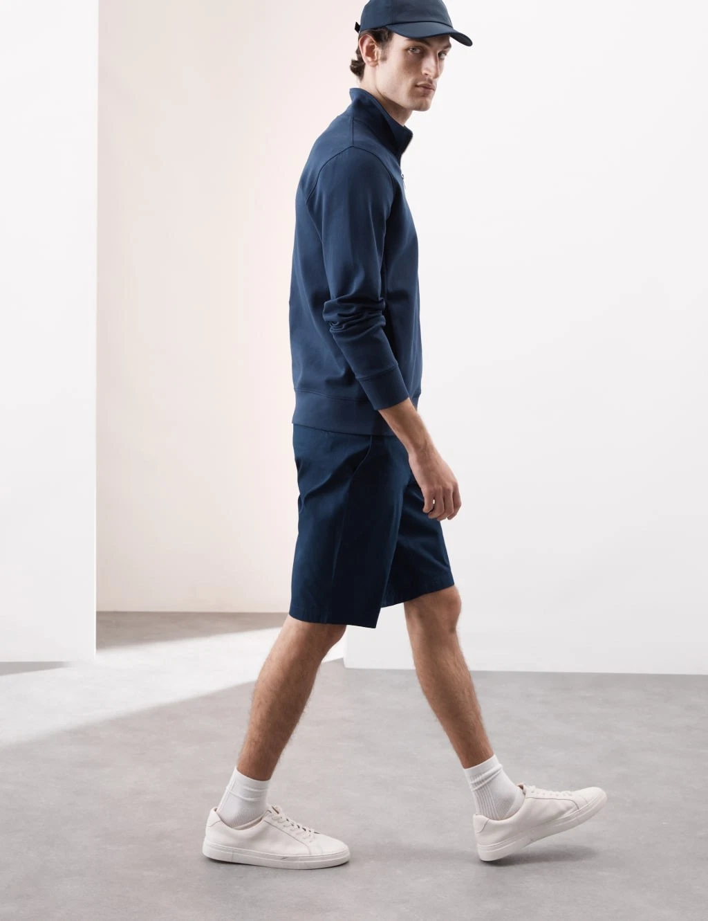M&S - Autograph Mens Cotton Chino Shorts in Dark Navy
Opens in a new window or tab