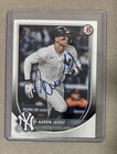 2025 Bowman Aaron Judge Auto Autograph IP Signed Card New York Yankees Rare