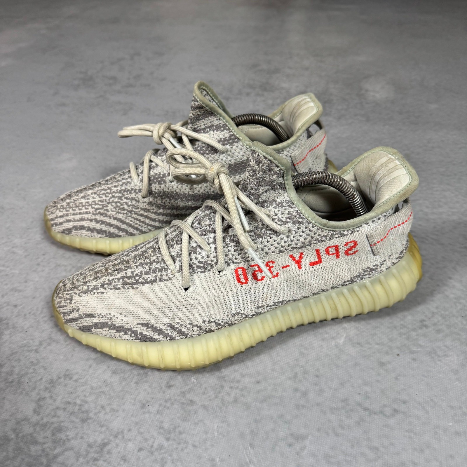 Adidas Yeeი Boost 350 V2 Blue Tint - Size: 9 thumbnail 4