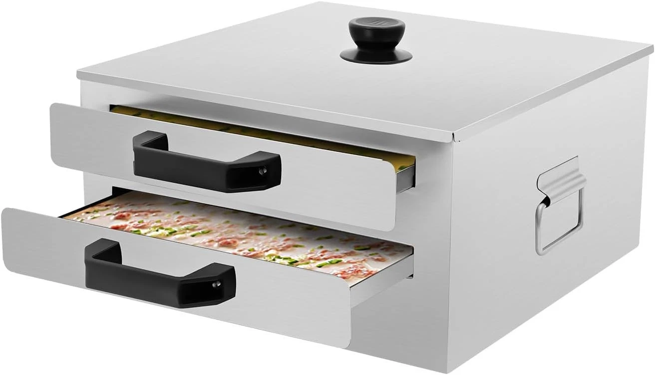 2 Layer Manual Cantonese Rice Noodle Rolls Machine Stainless Steel Food Steamer
Opens in a new windo