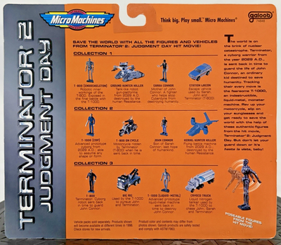 マイクロマシーンズ　ターミネーター22種類セット Micro Machines Terminator 2 - Judgement Day - Complete Set