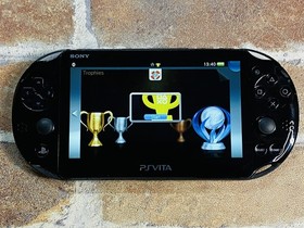 PS Vita Black PCH 2000 SONY PlayStation Japan Tested 4GB Charger No.4D DDP