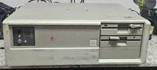 RARE CLEAN RETRO VINTAGE AST 286 PREMIUM MODEL COMPUTER WORKS / POSTS 2x Floppy