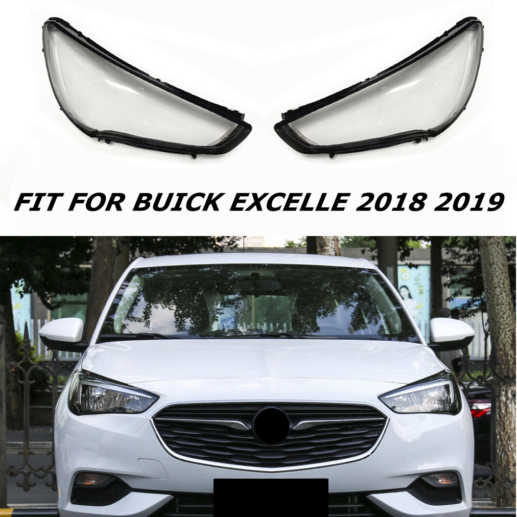 Auto Shell Cover Fit For Buick Excelle 18 19 A Pair Of Lampshade Headlight Lens