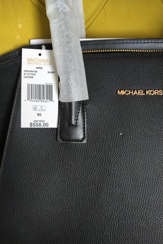 New Michael Kors Avril Large Leather Top-zip Satchel. RRP£415 - Picture 8 of 9
