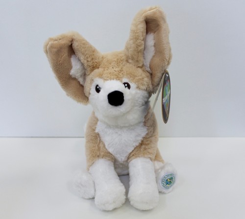 FAO Schwarz Sustainable Fennic Fox Plush Stuffed Animal Planet Love 10" (Sit) - Picture 3 of 5