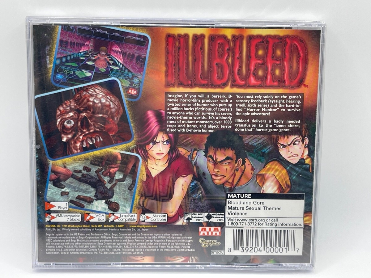 ドリームキャストソフト　ILLBLEED Amazon | ILLBLEED (イルブリード) | ゲームソフト