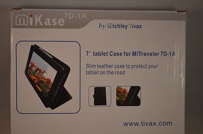 Tivax MIKASE 7D-1A 7''Slim Leather case for MiTraveler725/7D8/708/7D8C/BF721/7D16