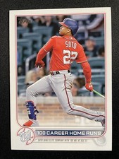 2022 Topps Update Series Baseball Juan Soto 100 Career Home Runs #US68 MLB