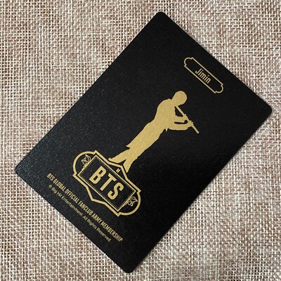 BTS JIMIN [GLOBAL OFFICIAL FANCLUB 7th ARMY MEMBERSHIP KIT