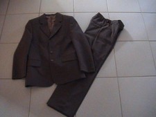 WEISE Kommunionsanzug Anzug+ Hemd + Krawatte  Gr. 140 braun  