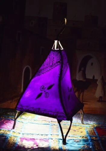 Lámparas de hierro forjado marroquí con cable