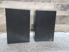 BOSE Model 21 Speaker System Book Shelf Left Right Pair Black Audio Room Setup